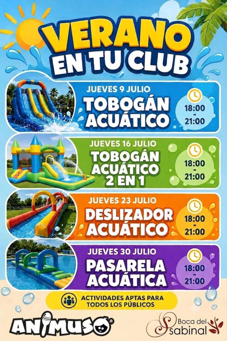 Actividades Infantiles Julio de 2026
