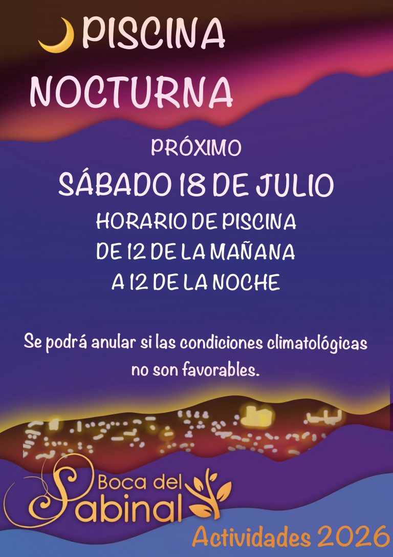 Piscina Nocturna