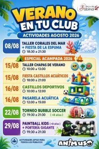 Actividades Infantiles Agosto 2026