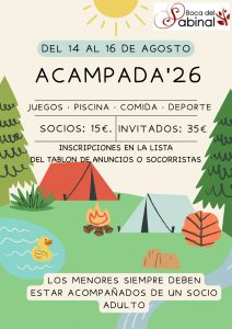 Acampada 2026