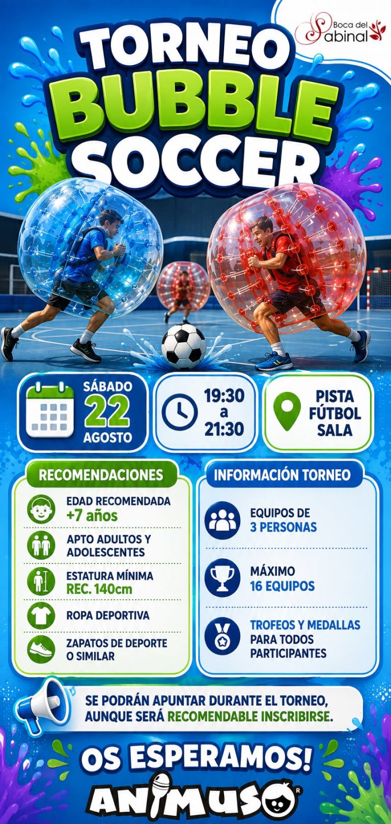 Torneo Bubble Soccer